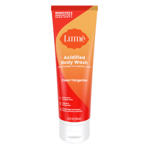 Lume Acidified Body Wash, Clean Tangerine, 8.5oz Gentle Cleansing