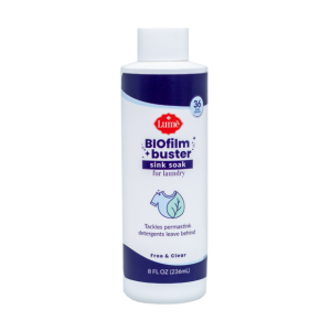 Lume Biofilm Buster Laundry Sink Soak (Stink Eraser), Free & Clear, 8 fl oz, 36 Loads